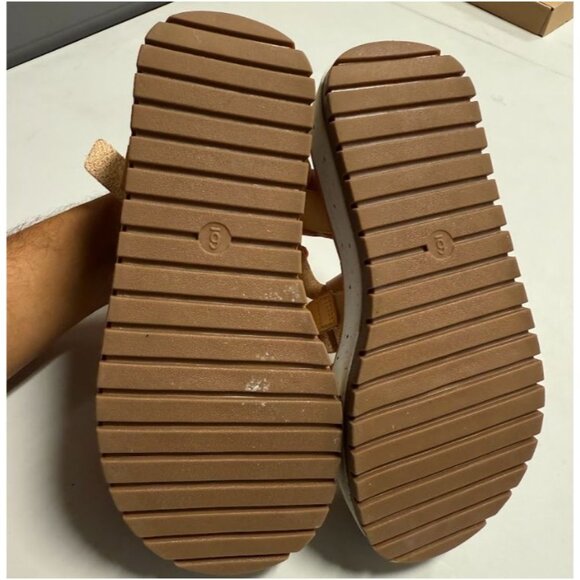 Universal Thread Justine Tan Platform Sandals Womens Shoes Sz 6 - Picture 8 of 8
